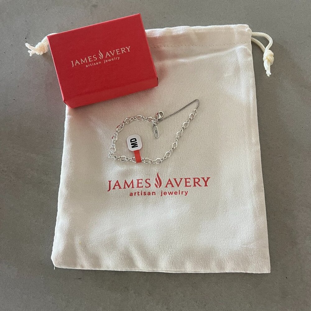 James Avery Bracelet - Size Med NWT Medium Twist Charm Bracelet